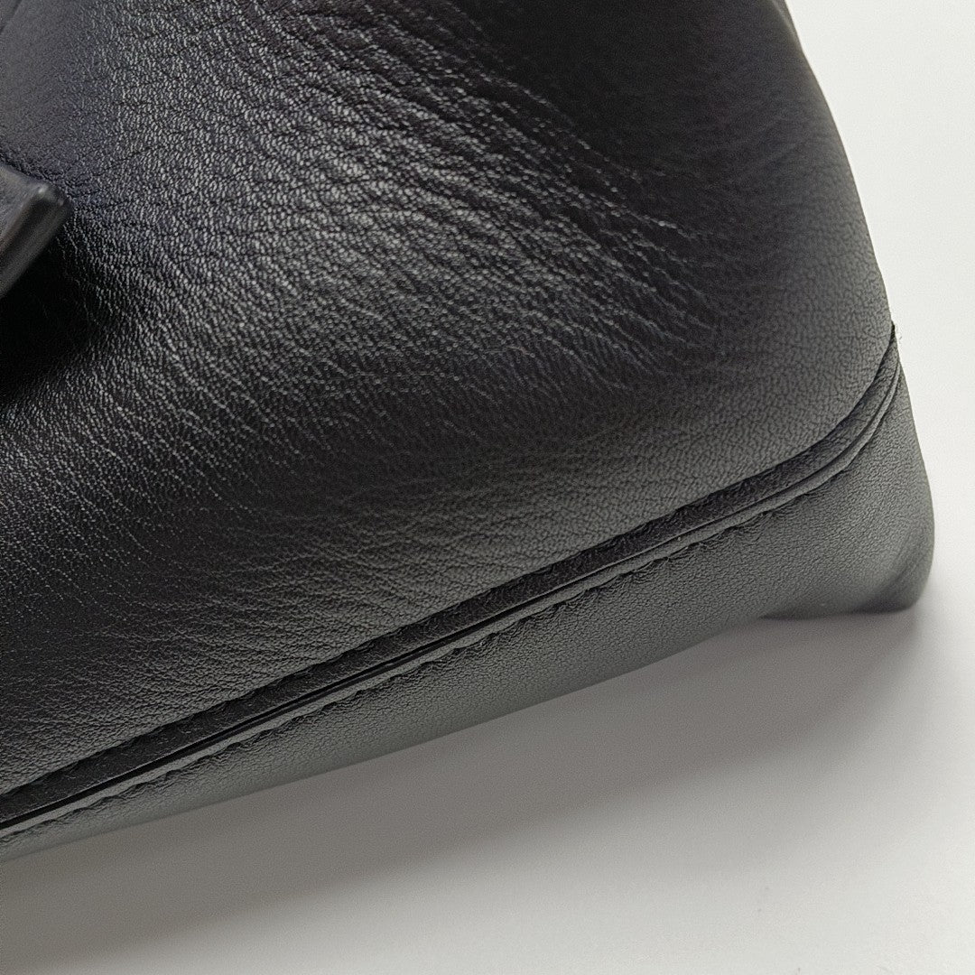 Downtown Small Calfskin Black