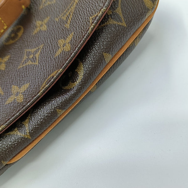 MUSETTE TANGO Monogram Coated Canvas Brown