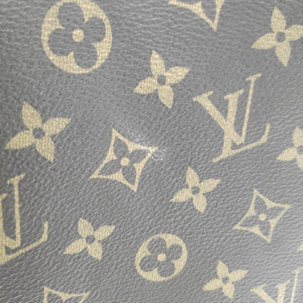 NÉONOÉ MM Monogram Coated Canvas Brown