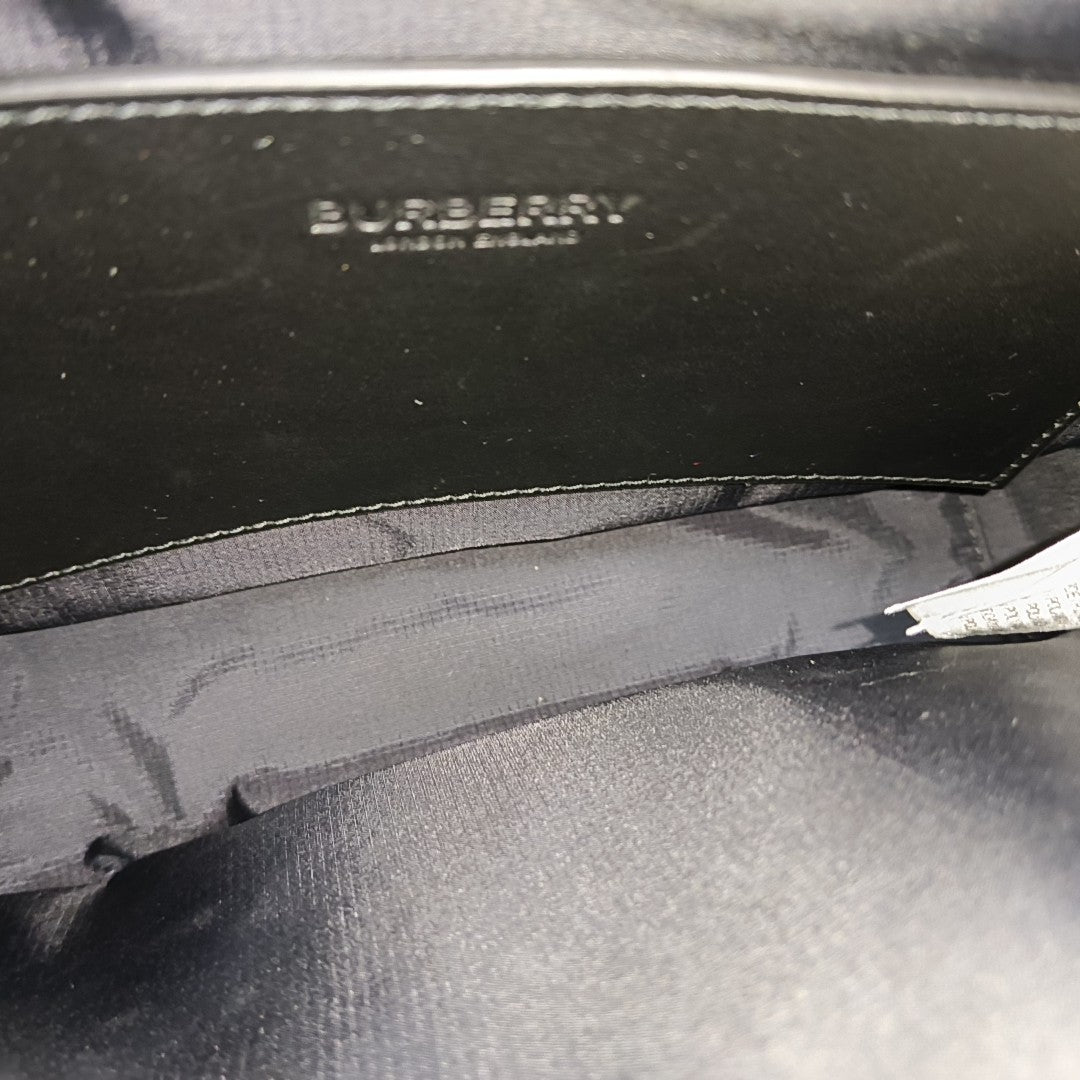 Fabric Shoulder Bag Black