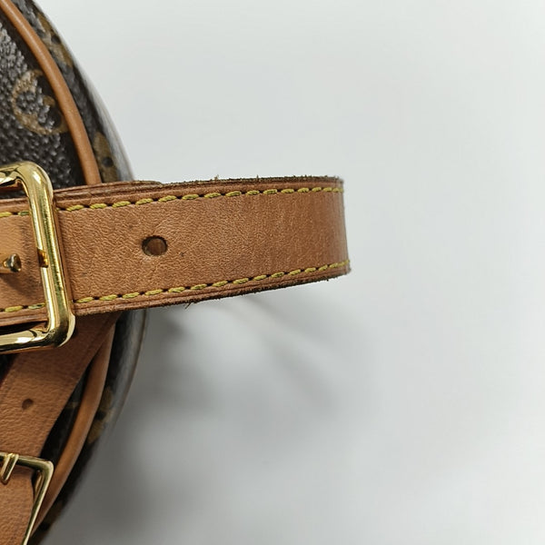 BOITE CHAPEAU PM Monogram Coated Canvas Brown