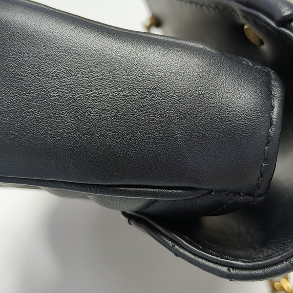 NEW WAVE PM Quilted Calfskin Black