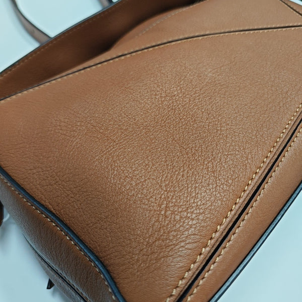 Puzzle Small Calfskin Brown