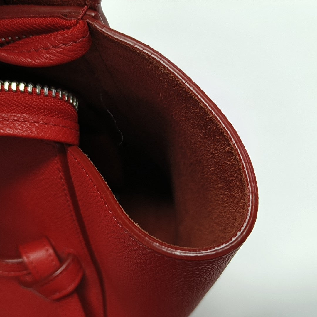BELT Mini Calfskin Red