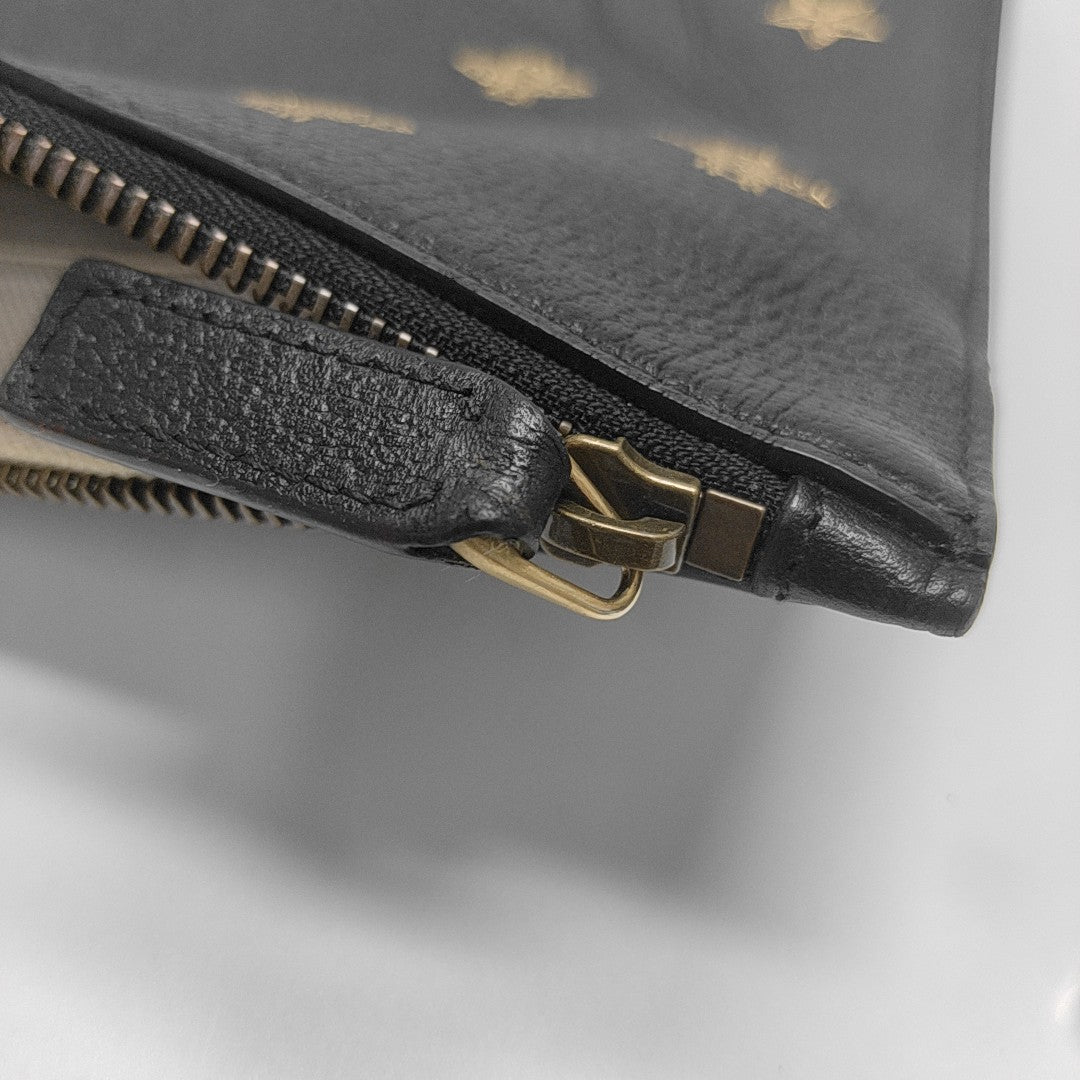 Bee Web Calfskin Black
