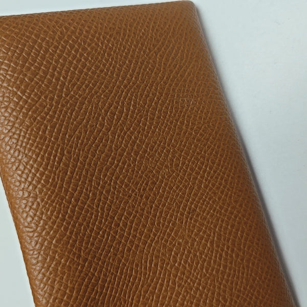 Calvi Epsom Brown Card Holder