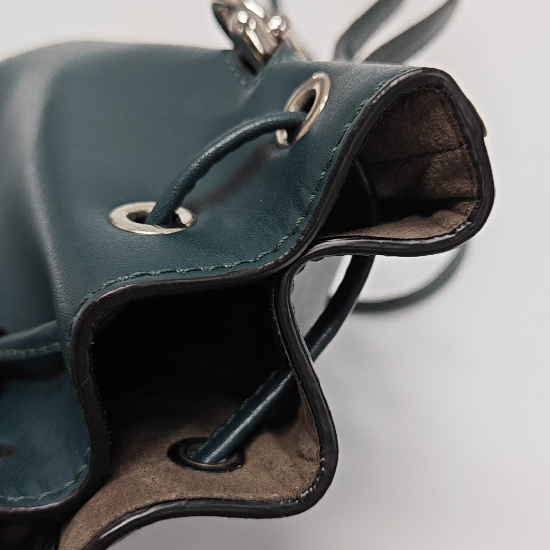 Mon Tresor Mini Calfskin Blue