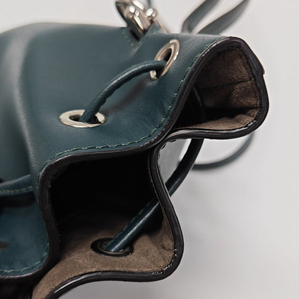 Mon Tresor Mini Calfskin Blue