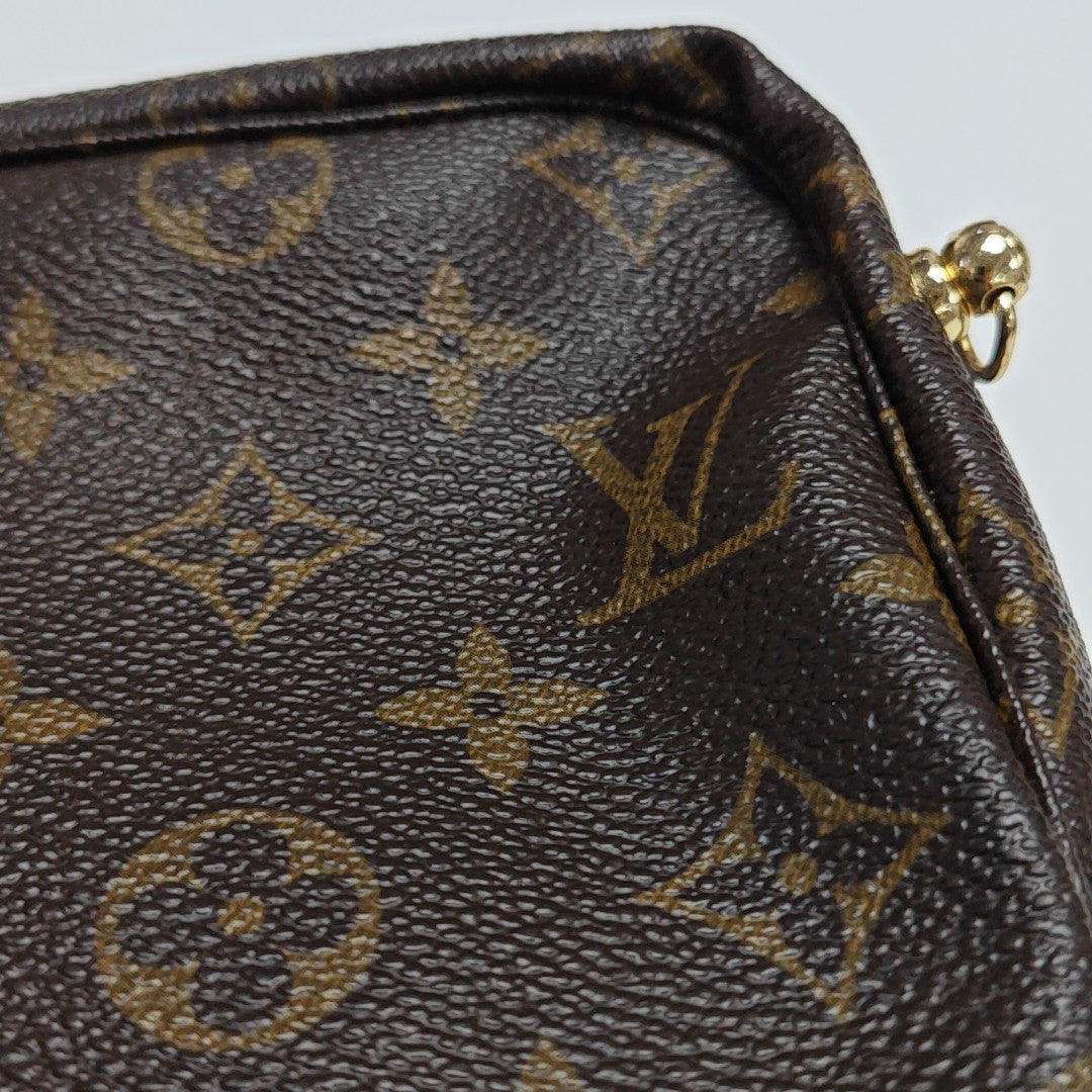 TROUSSE TOILETTE GM Monogram Coated Canvas Brown