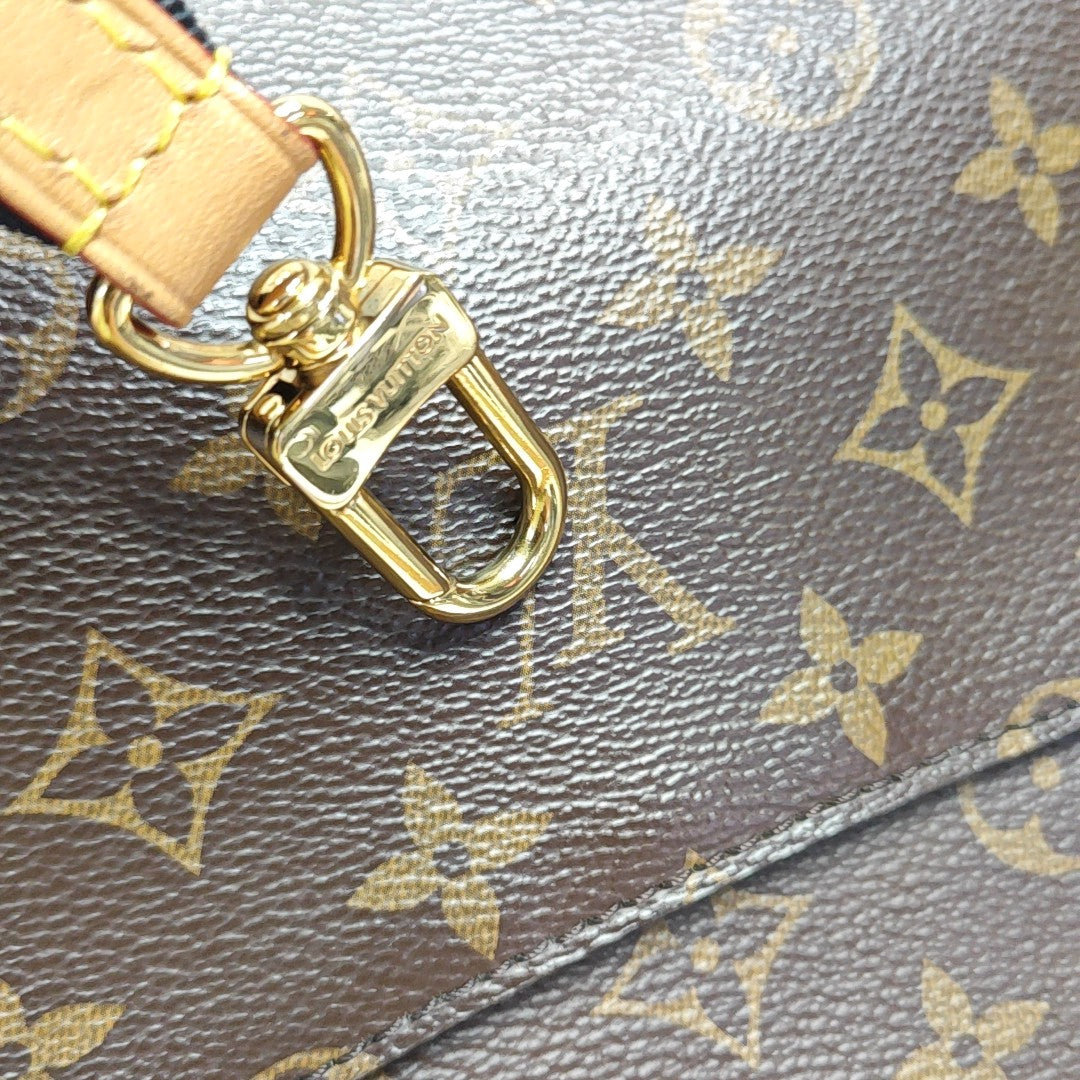 DIANE Monogram Coated Canvas Brown