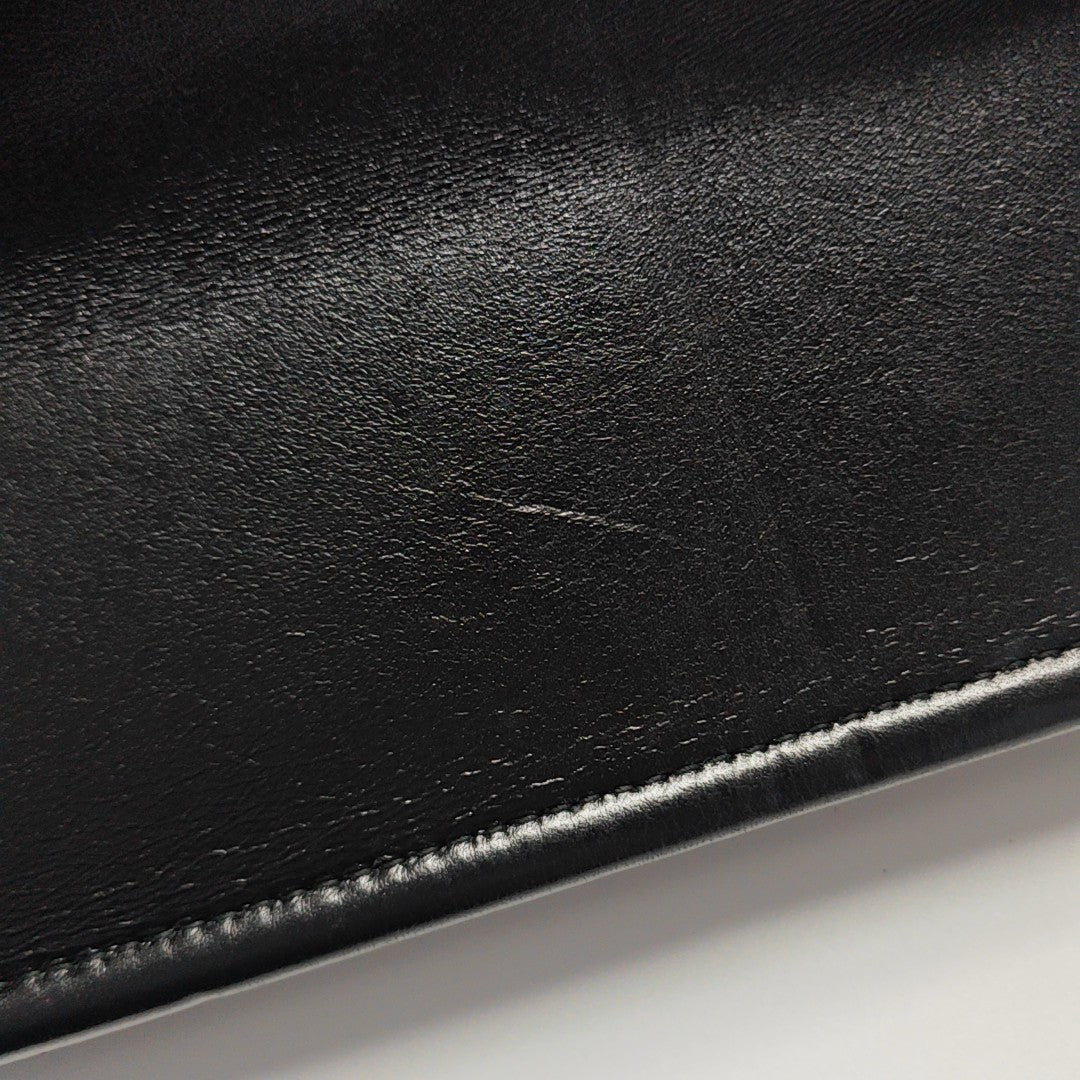 Cannage Calfskin Tote Bag Medium Black