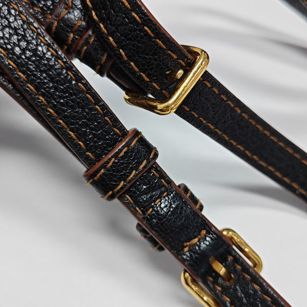 My Miu Calfskin Black
