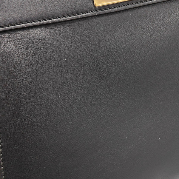 Peekaboo Small Calfskin Black
