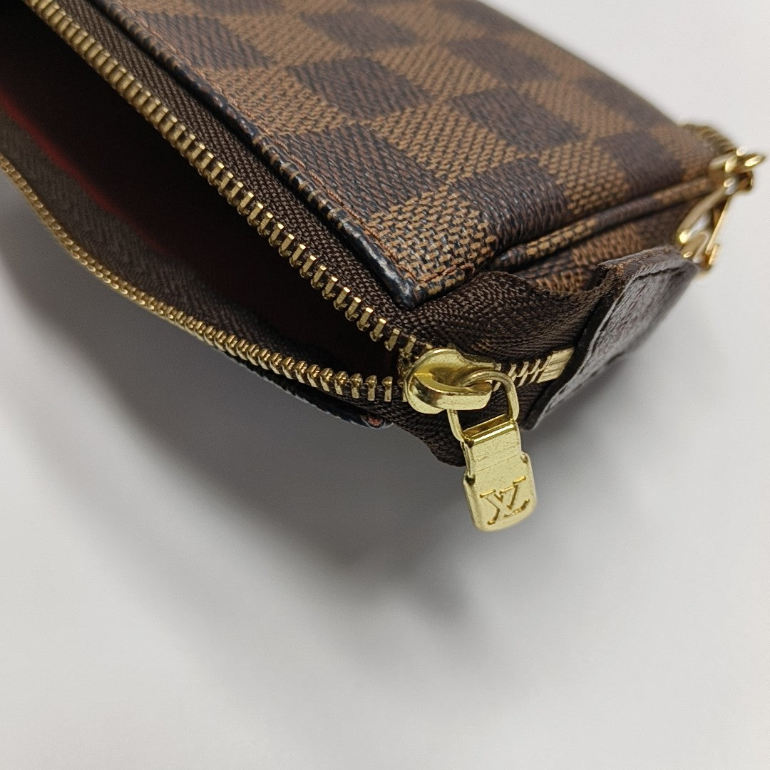 ACCESSOIRES MM Damier Ebene Coated Canvas Brown