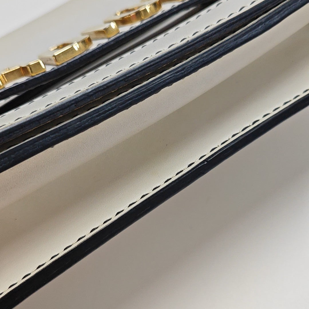 J'adior Calfskin White