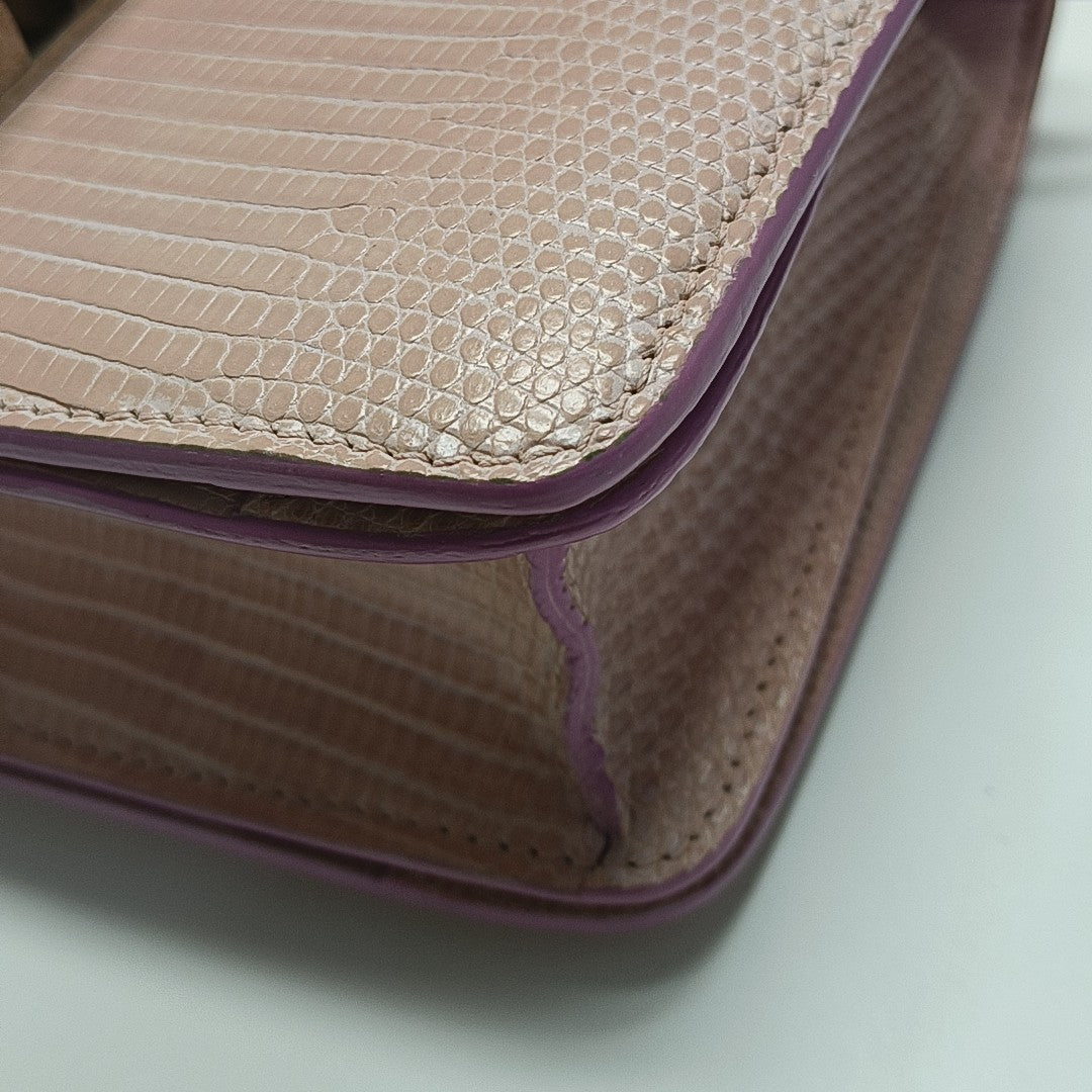 CLASSIC BOX Mini Lizard Pink