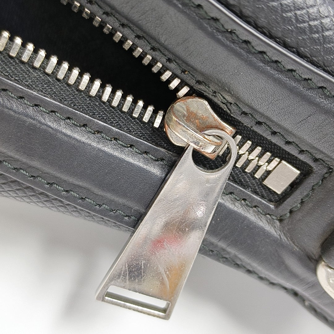Calfskin Shoulder Bag Black