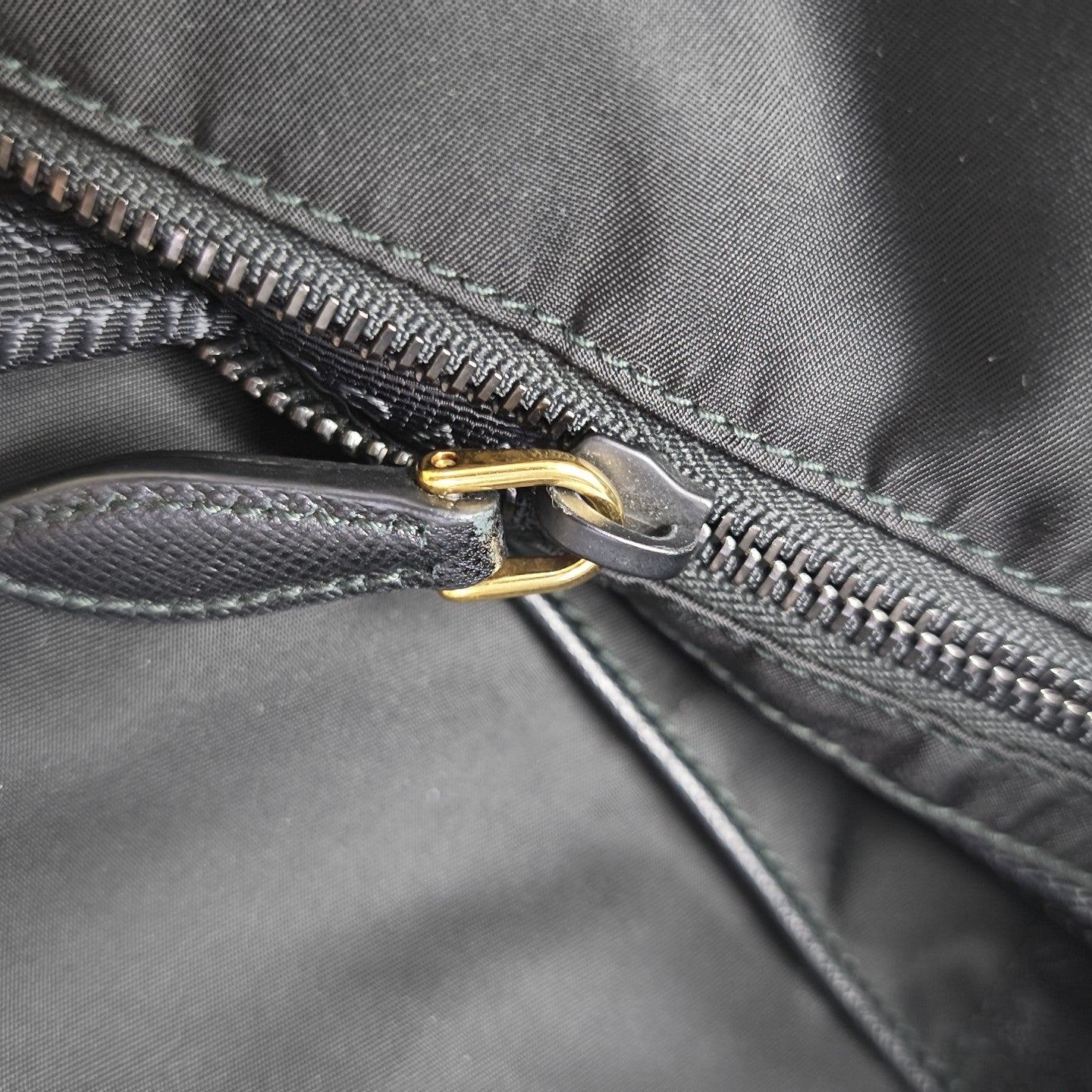 Nylon Tote Bag Black
