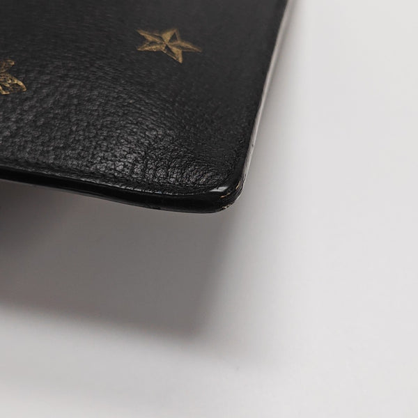 Bee Web Calfskin Black