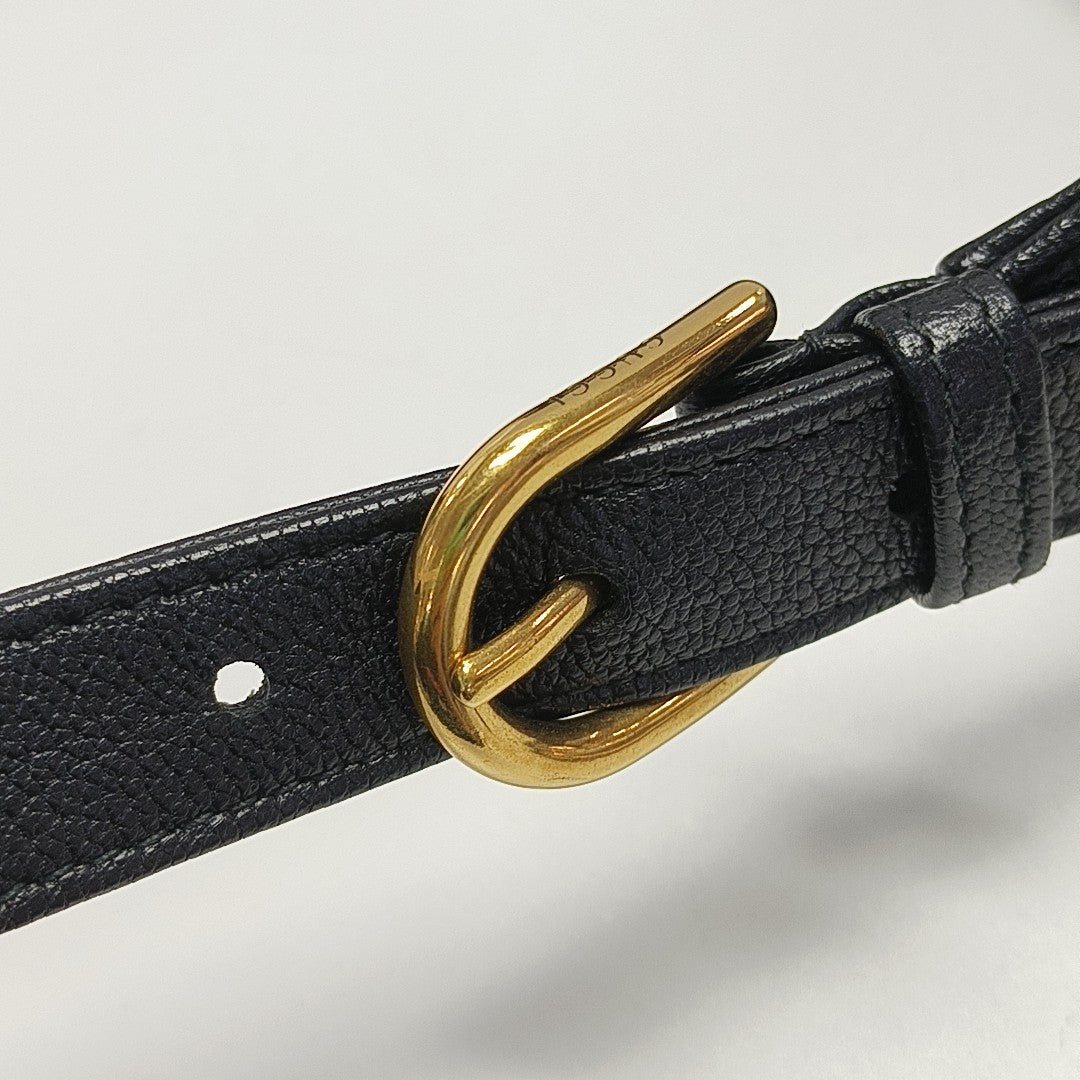 Aphrodite Medium Calfskin Black