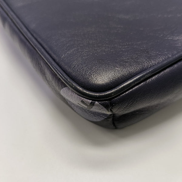 Calfskin Shoulder Bag Blue