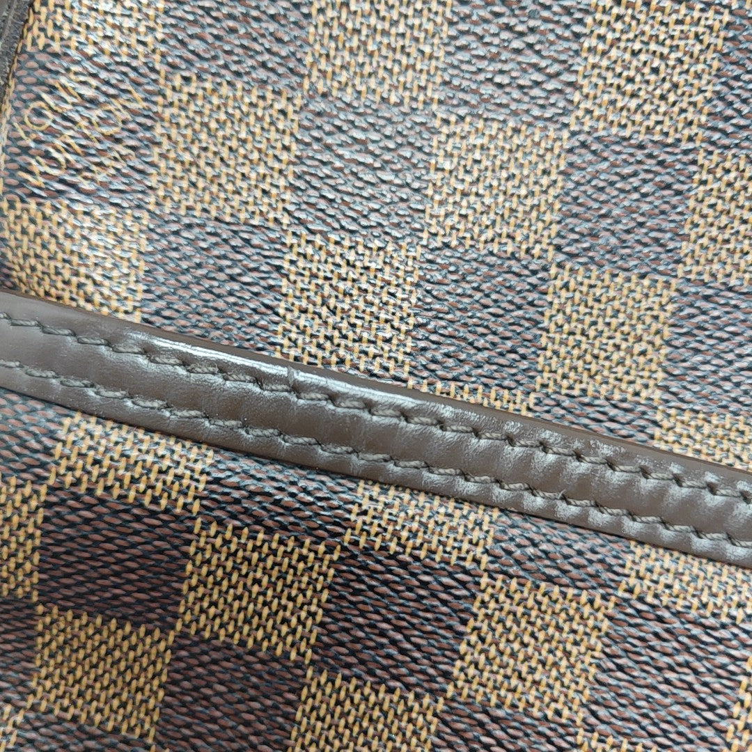 BLOOMSBURY PM Damier Ebene Coated Canvas Brown