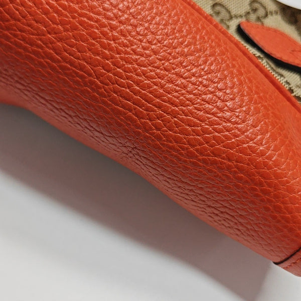 Authenticated pre-owned  Bree Monogram Canvas Orange - Shoulder Bag at Looply