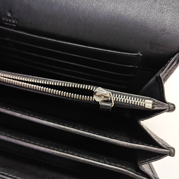 Monogram Calfskin Clutch Black
