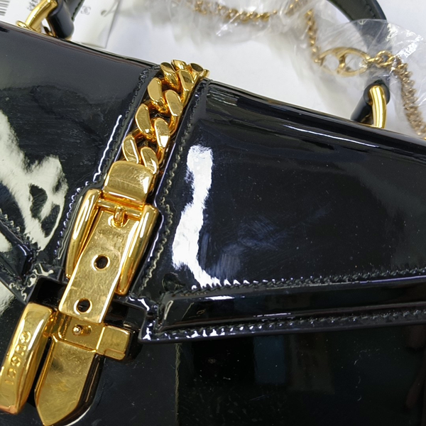 Sylvie 1969 Mini Calfskin Black