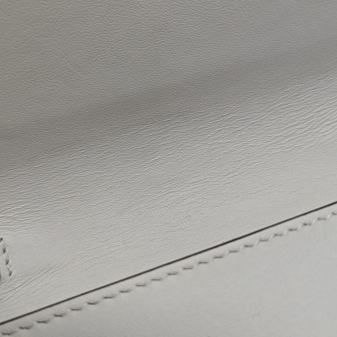 Sylvie Super Mini Calfskin White