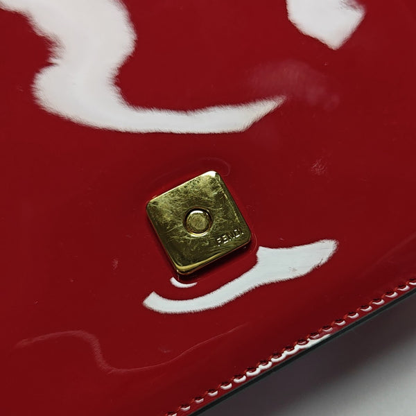 Karligraphy Patent Leather Red