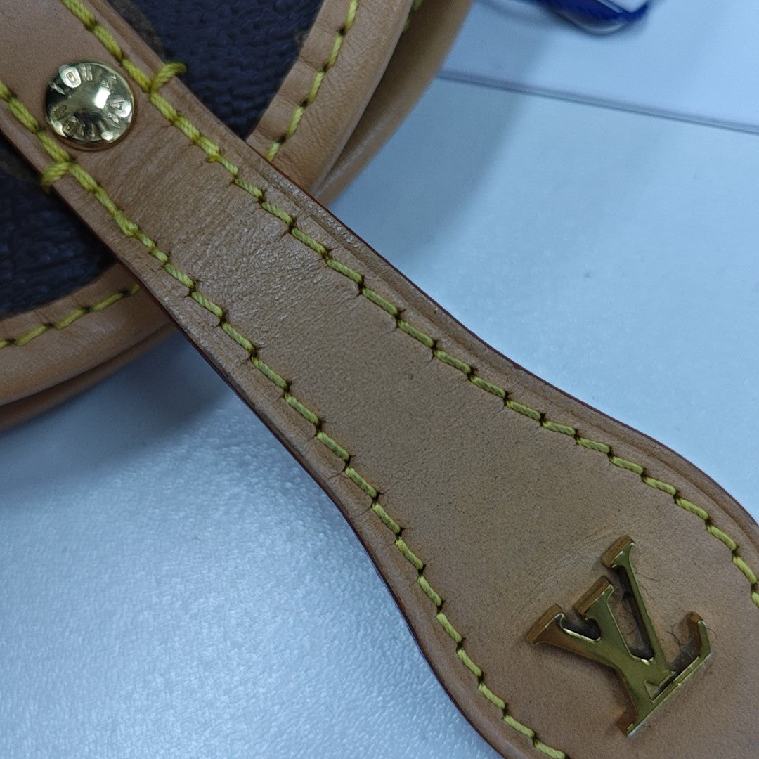 FOLD ME Monogram Coated Canvas Brown