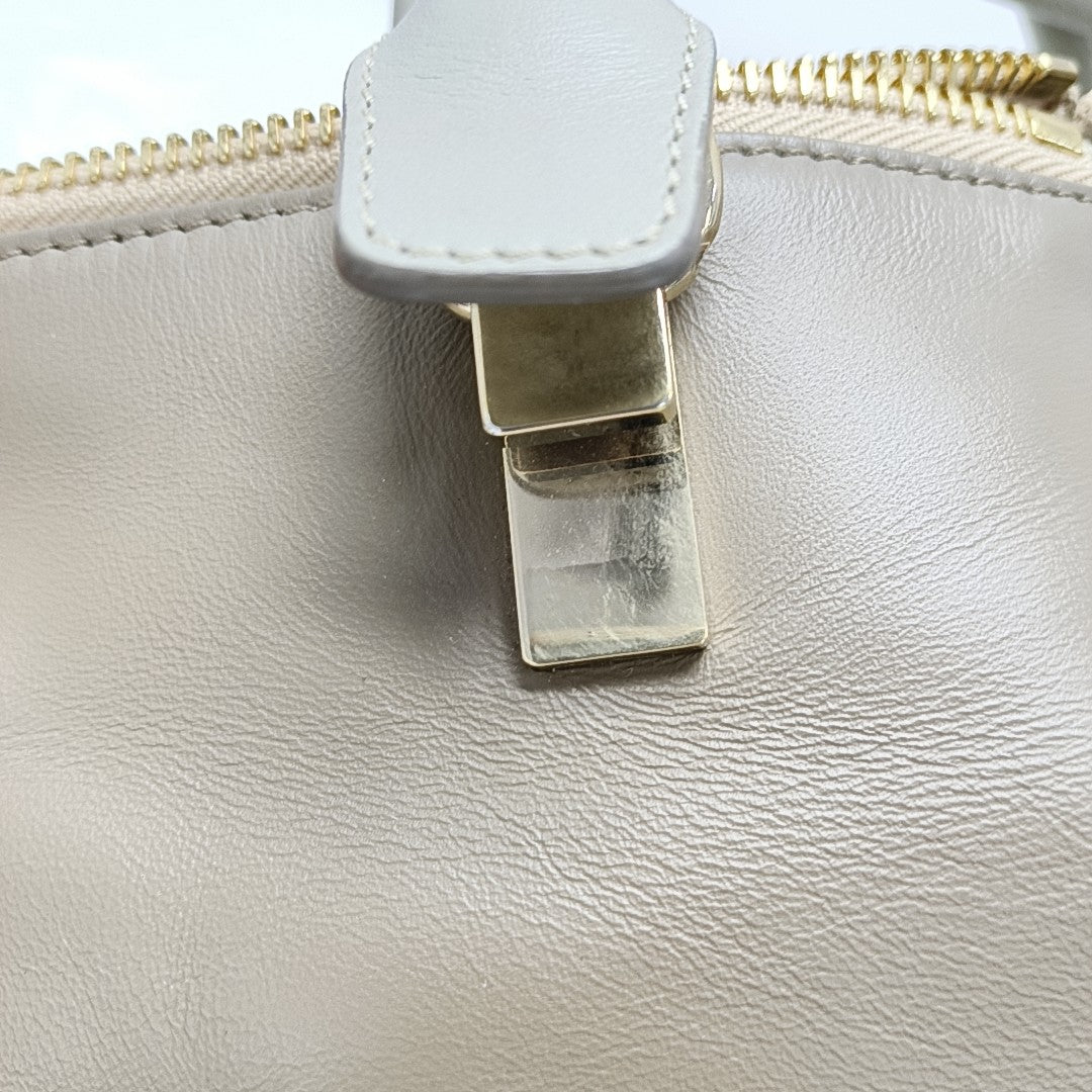Calfskin Tote Bag Gray