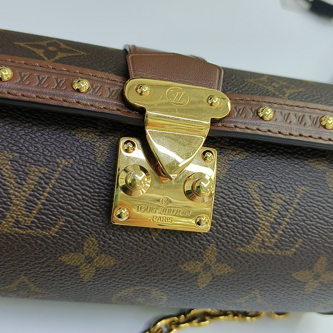 PAPILLON 19 Monogram Coated Canvas Brown