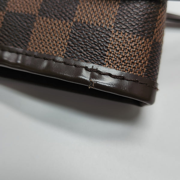 NEVERFULL MM Damier Ebene Coated Canvas Brown
