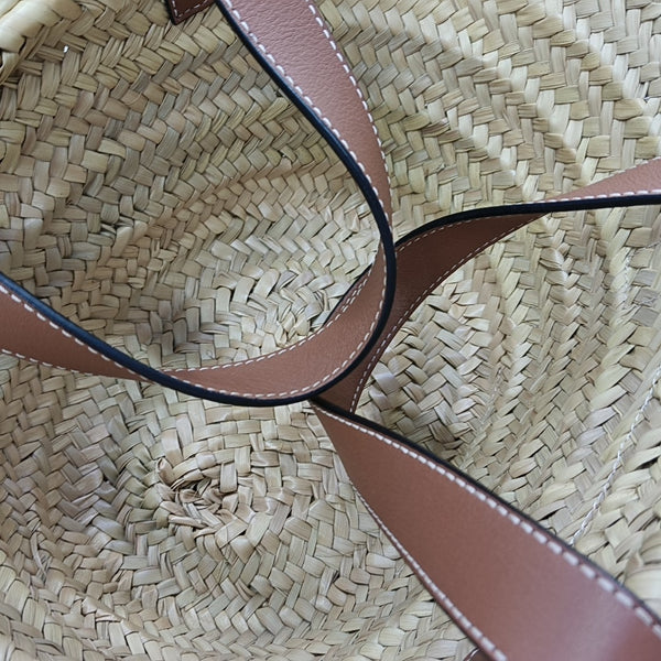 Basket Small Straw Beige