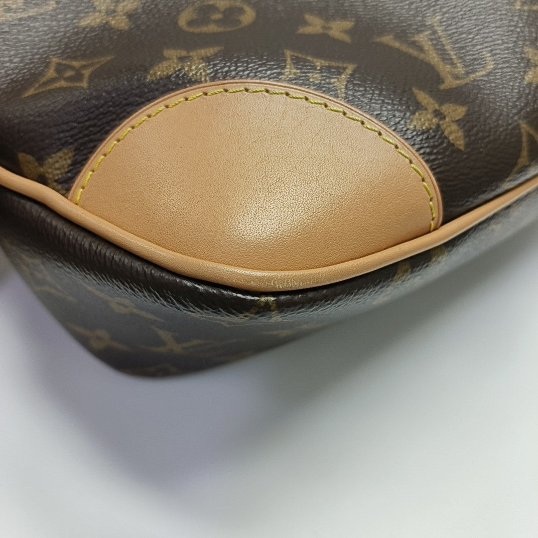 BOULOGNE Monogram Coated Canvas Brown