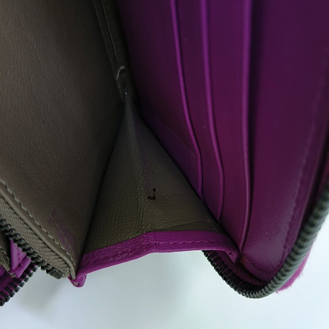 Calfskin Wallet Red