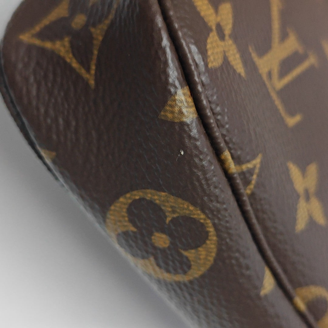 ACCESSOIRES Mini Monogram Coated Canvas Brown