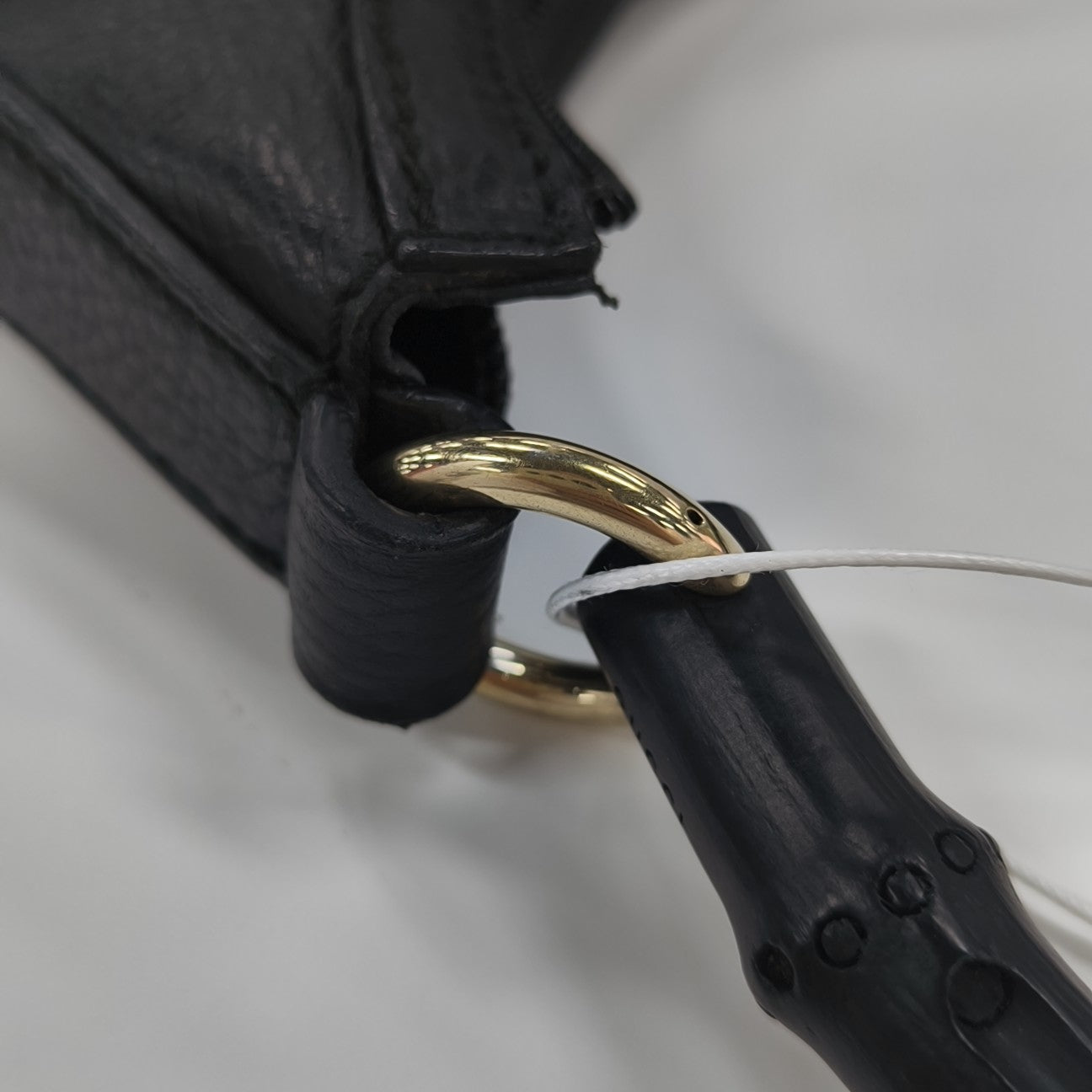 Monogram Canvas Top Handle Bag Black