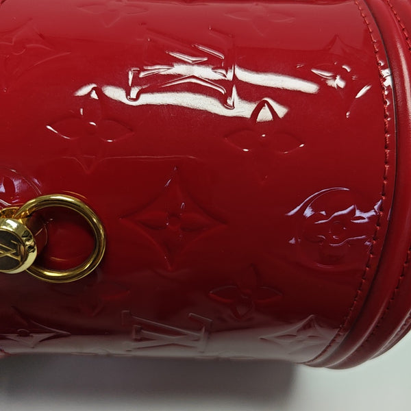 CANNES Monogram Patent Leather Red