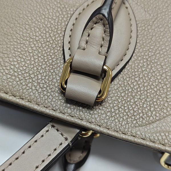 ONTHEGO MM Monogram Calfskin Gray