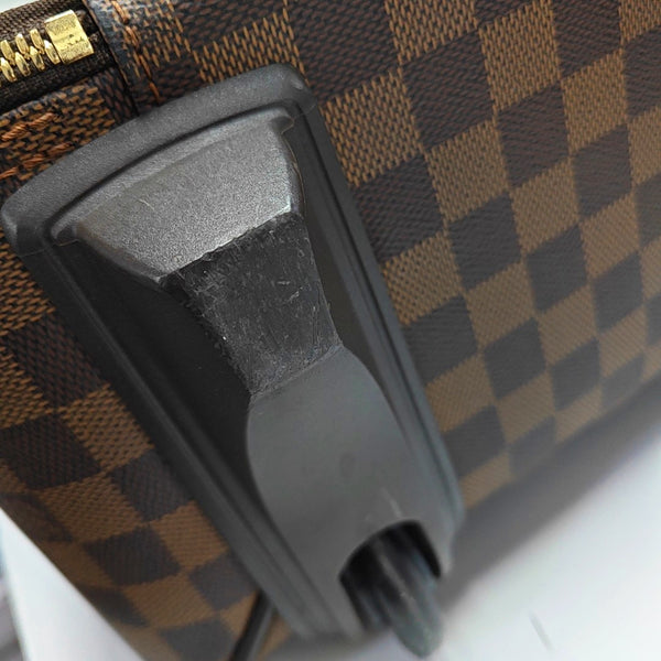 PEGASE Damier Ebene Coated Canvas Brown