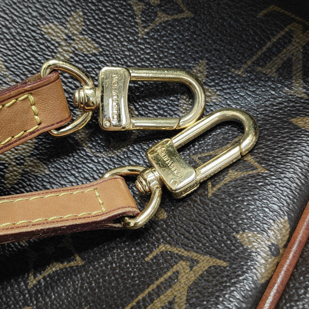 RETIRO GM Monogram Coated Canvas Brown