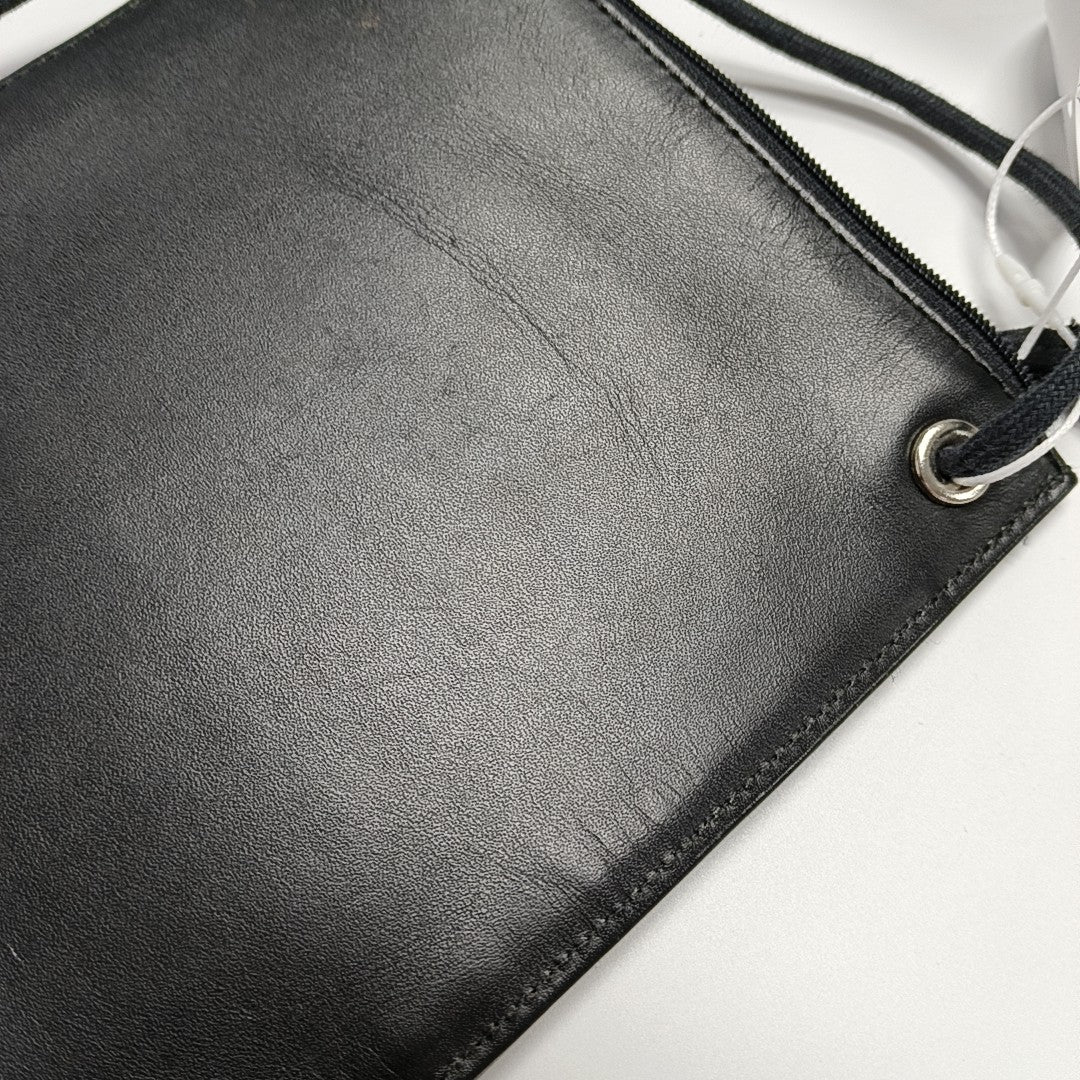 Calfskin Crossbody Bag Black