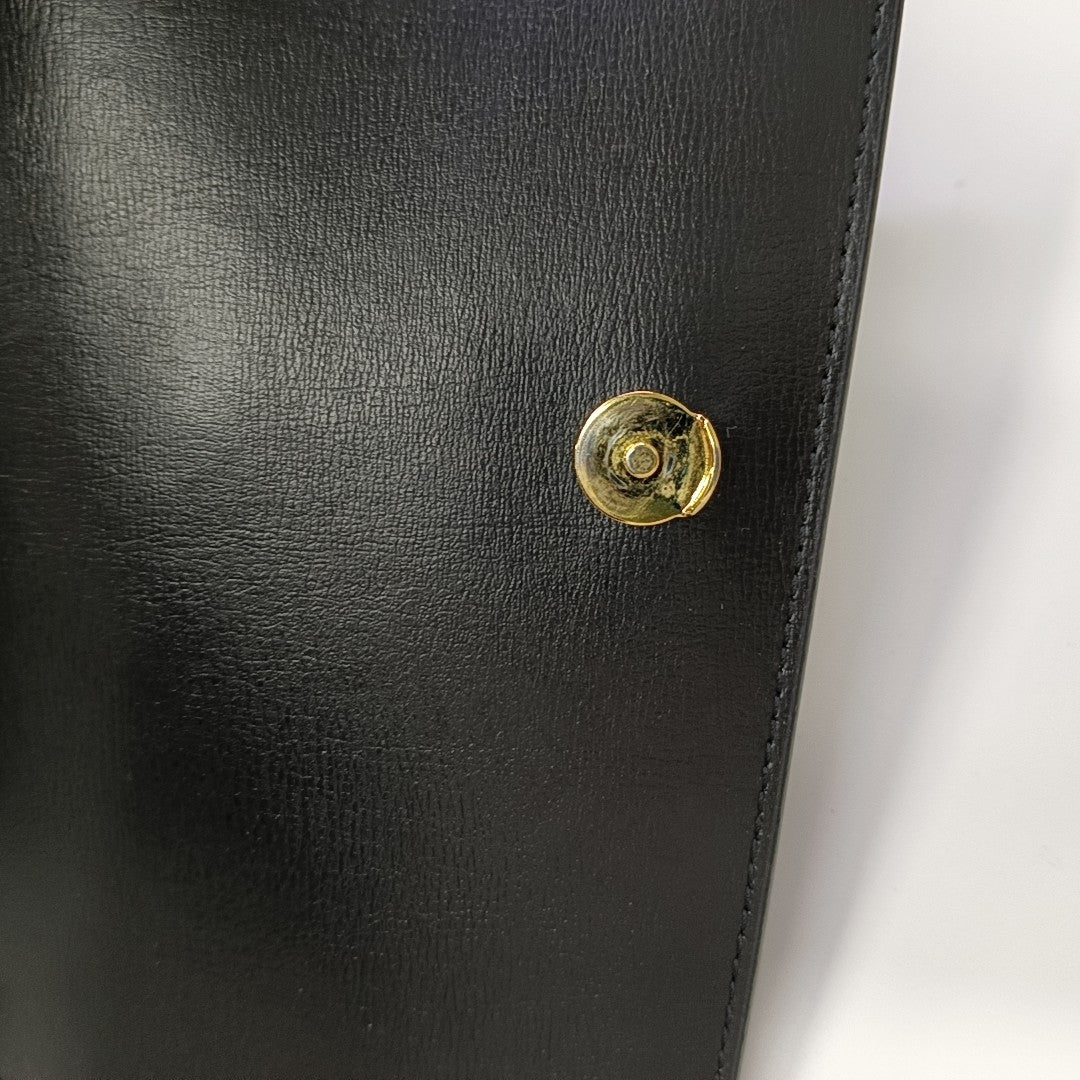 SUNSET Medium Calfskin Black