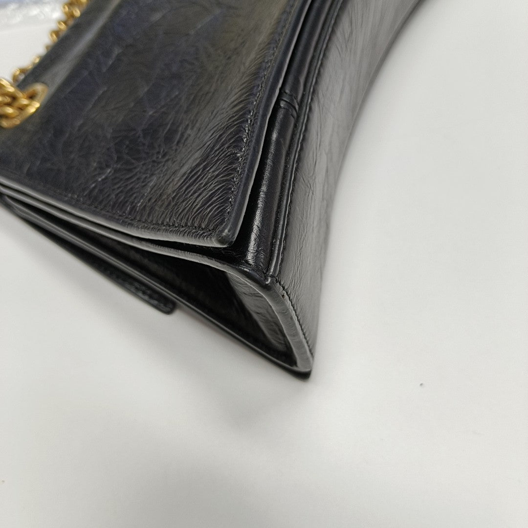 Crush Small Calfskin Black
