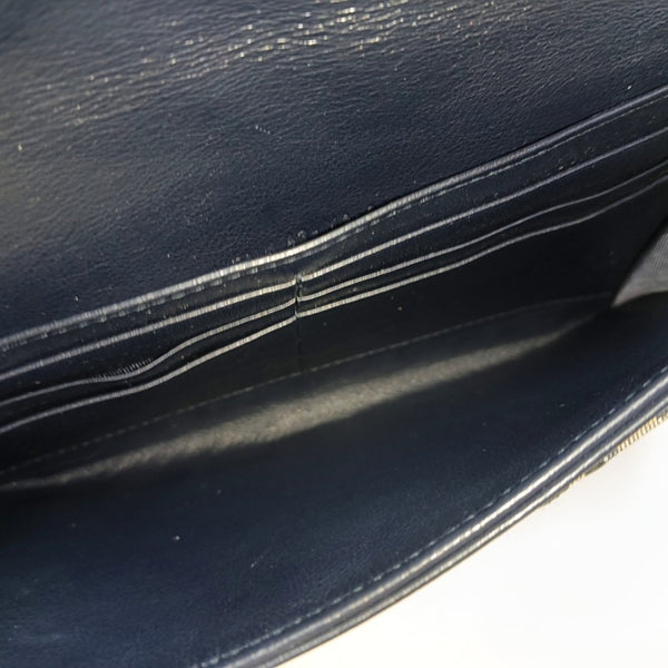 Authenticated pre-owned  Saddle Small Oblique Canvas Blue - Shoulder Bag at Looply