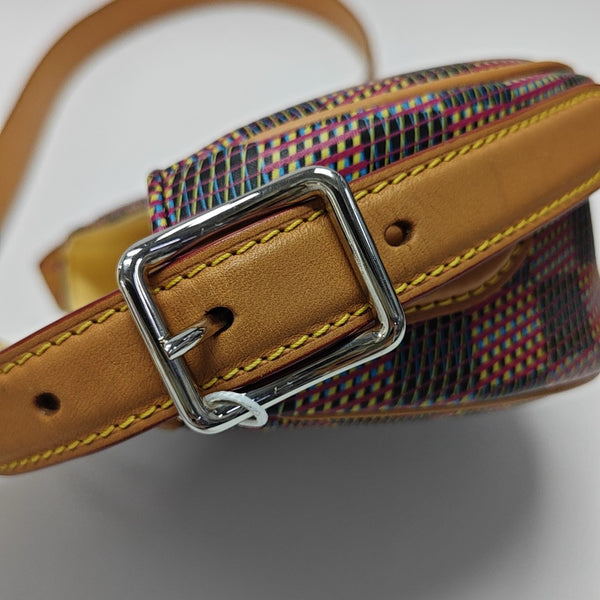 TAMBOURINE Monogram Calfskin Gray