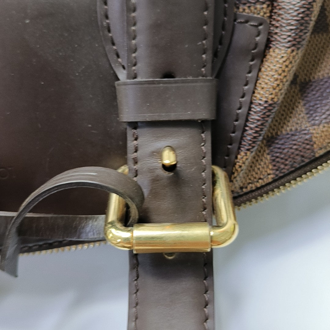 VERONA MM Damier Ebene Coated Canvas Brown